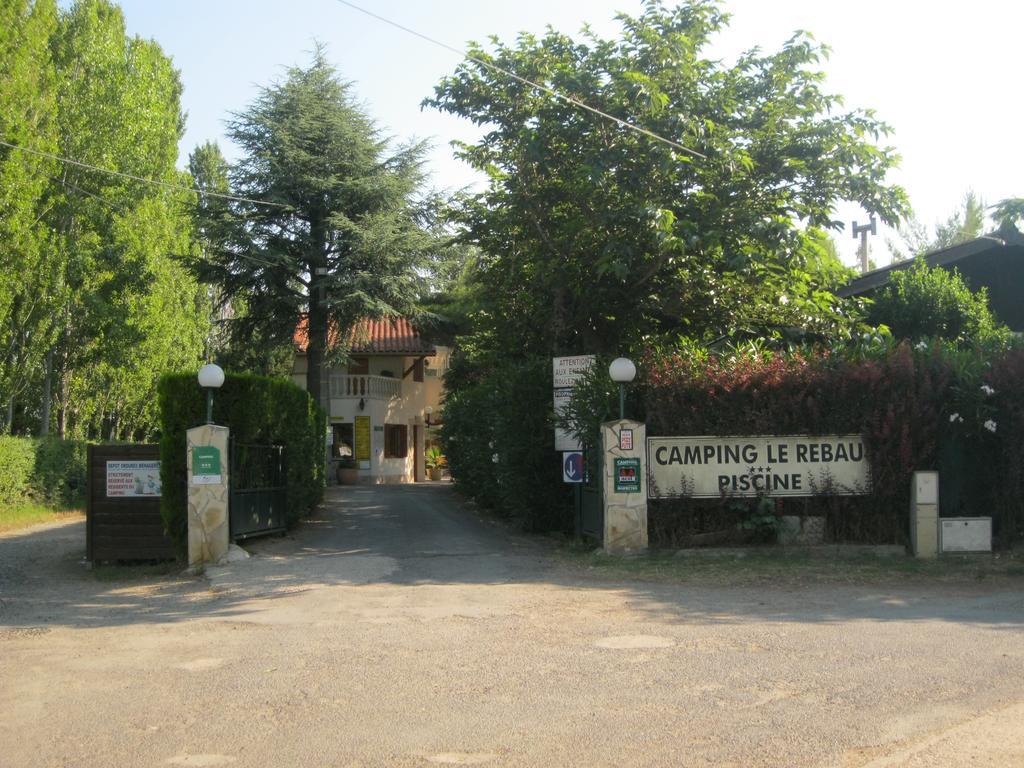 Camping Le Rebau Montblanc Exterior foto